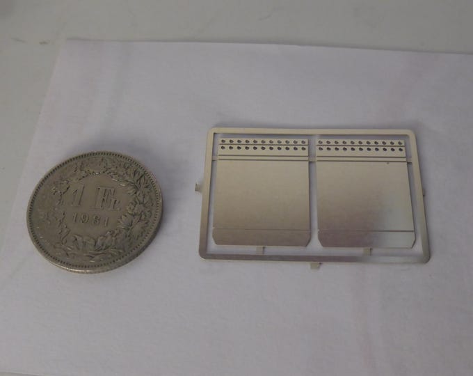 1:43 photoetched sump guards (2x) for rally and rally-raid cars