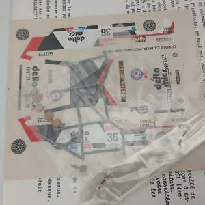 1:43 Decalkit-Record transkit for Citroen CX 2400 GTI Gr2 1000 Lakes Rally 1979 #36 &quot;Tilber&quot;/Luc