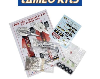 Ferrari 412 T2 F.1 Canadian GP 1995 Alesi or Berger TAMEO Kits TMK450 1:43 to paint and to assemble