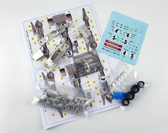 Ferrari 312 B2 Formula 1 British GP 1972 Jacky Ickx or Clay Regazzoni TAMEO Kits SLK127 1:43 to paint and to assemble