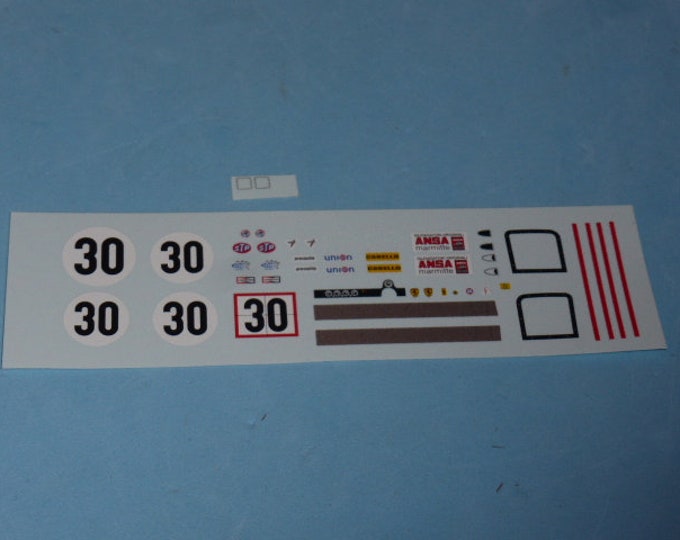 high quality 1:43 decals Ferrari 512S Picchio Rosso 24h Daytona 1970 #30 Madyero by Remember TK23