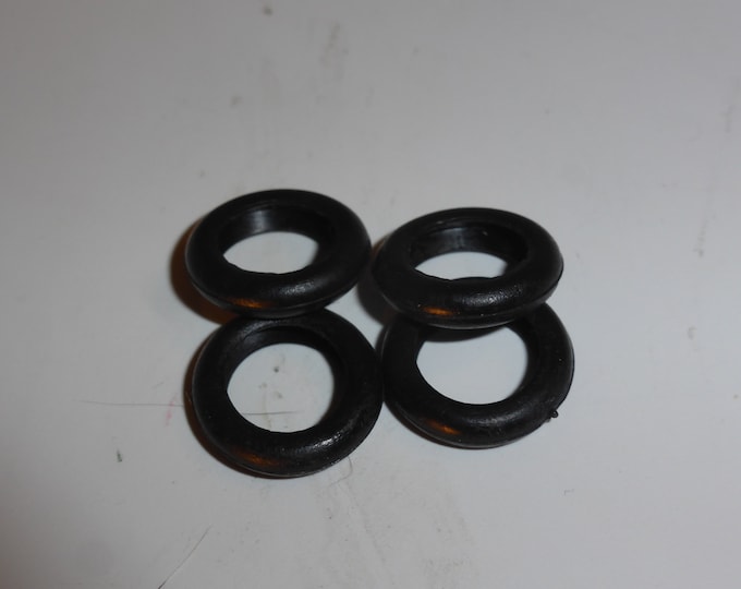 set of 4 tires to restore old 1:43 diecasts (CIJ Juva 4, Mercedes, Renault 7T, etc.) - black mm 14x3.35 - 3MJA catalogue n.JO39