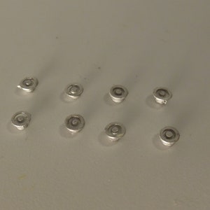 1:43 scale tank filler caps for Group 2 and Group A cars etc Mini Racing production in white metal