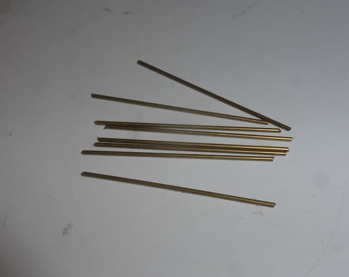 Brass axles (mm 41.77x1.00 with round section) for 1:43 scale models axles 8 pieces