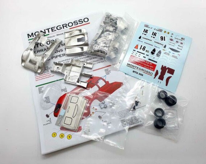 Ferrari 512M David Piper Autoracing Le Mans 1971 #16 Craft/Weir Tameo Montegrosso series MTG006 kit 1:43 to paint and to assemble