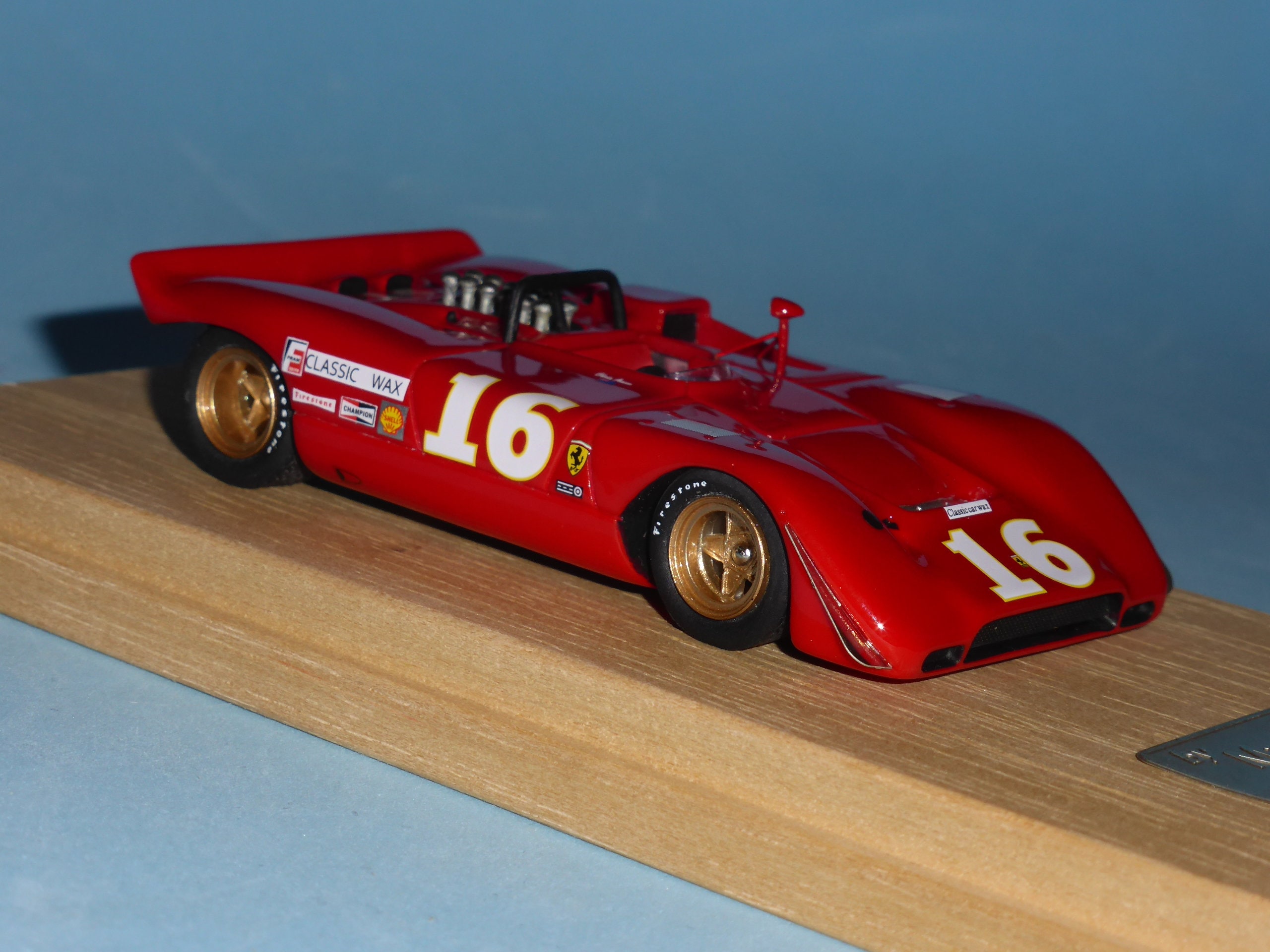 Ferrari 612 Can-Am Mid Ohio 1969 #16 Chris Amon Madyero by
