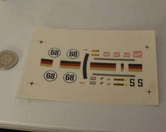 1:43 decals Ford GT40 Auto Zeitung Le Mans 1969 #68 Kelleners/Joest Record production