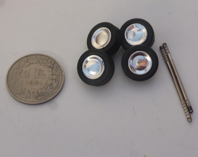 1:43 plastic wheels for cars of the 50s GMW042
