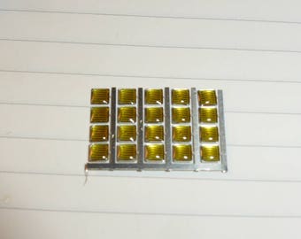 high quality photoetched+resin lights square mm 3.0 multiple clear colour option FLQ3 for model cars and other models