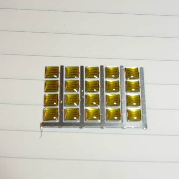 high quality photoetched+resin lights square mm 3.0 multiple clear colour option FLQ3 for model cars and other models