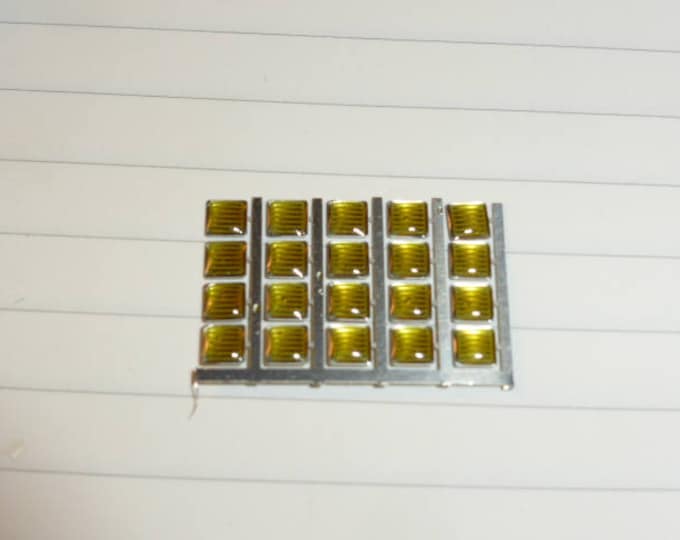 high quality photoetched+resin lights square mm 3.0 multiple clear colour option FLQ3 for model cars and other models