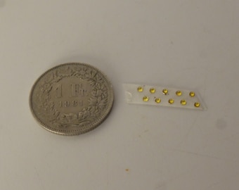 pack of 10 lights for model cars and other models mm 1.5 round YELLOW Remember production