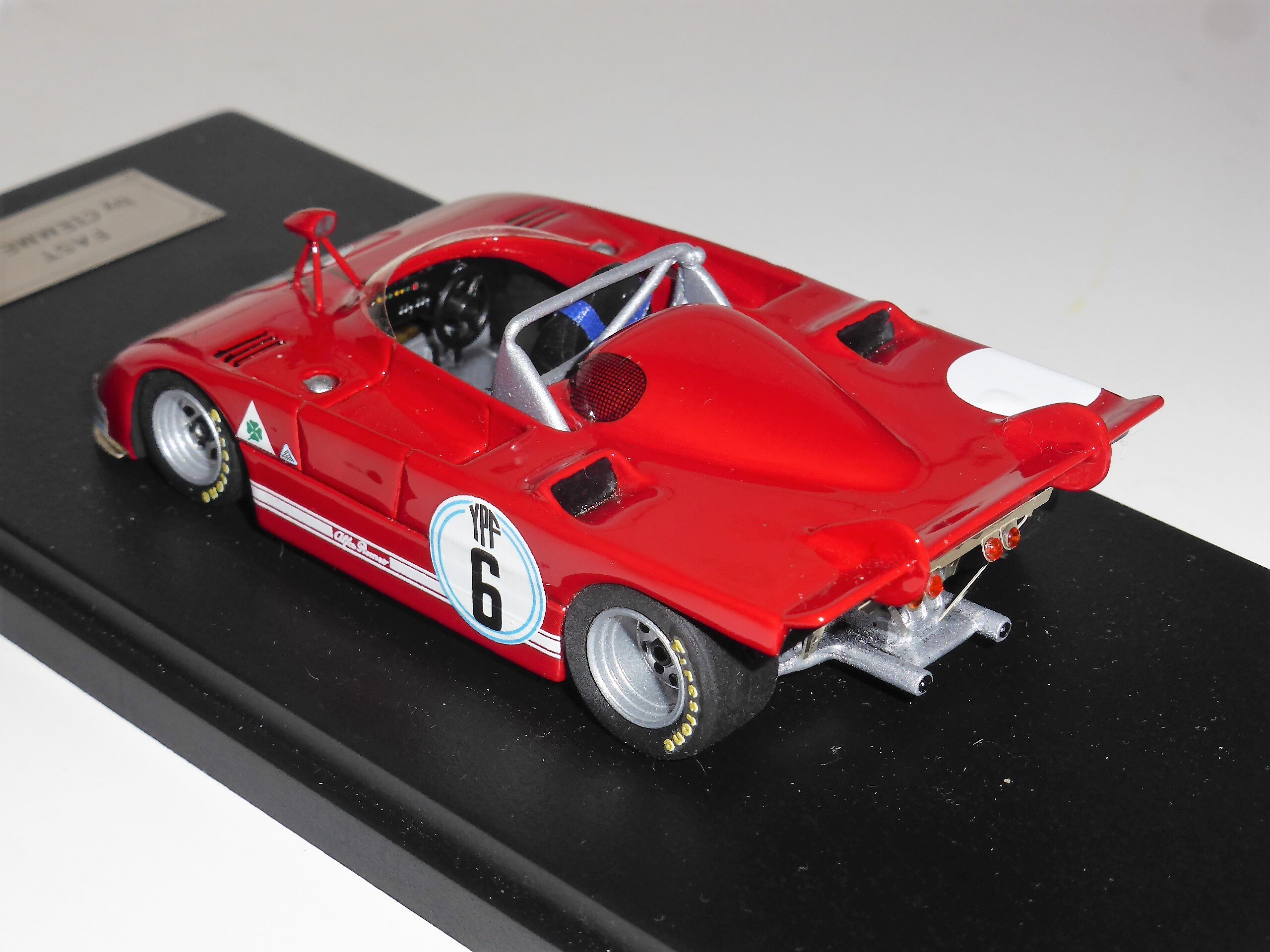MG Model Plus 1/43 – Alfa Romeo 33TT3 M #31 – Sebring 12H 1972 – Revson/Stommelen