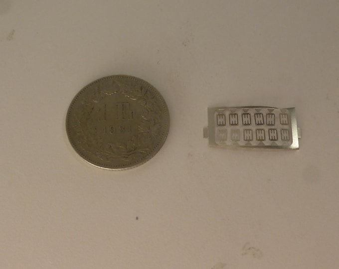 1:43 photoetched rectangular gear selectors for sports & racing cars (pack of 10pcs)