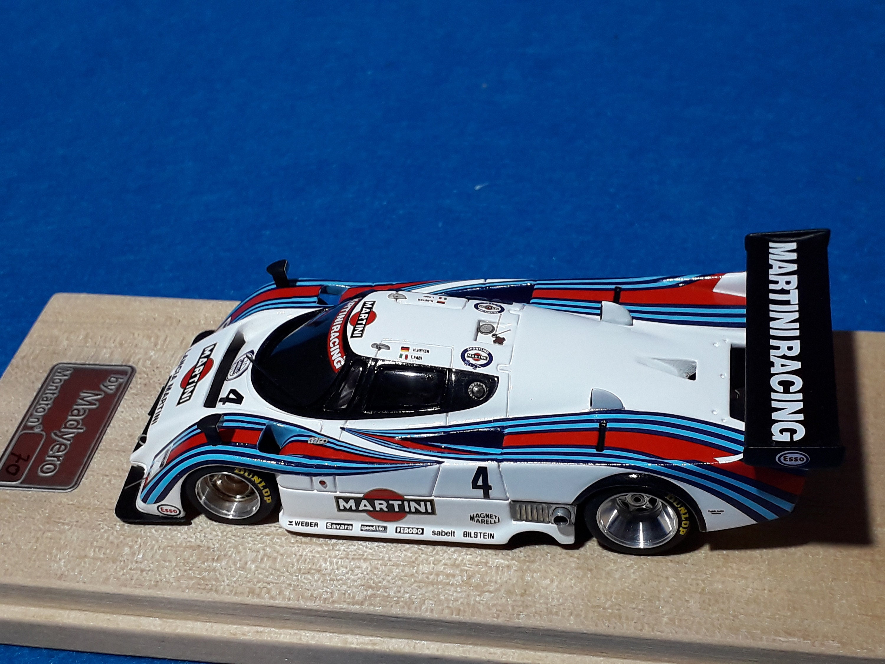 Lancia LC2 Gr.C Martini 1000km Imola 1983 winner Fabi/Heyer