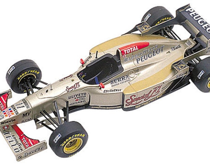 Jordan Peugeot 196 F.1 German Grand Prix 1996 Barrichello or Brundle TAMEO Kits TMK224 1:43 to paint and to assemble