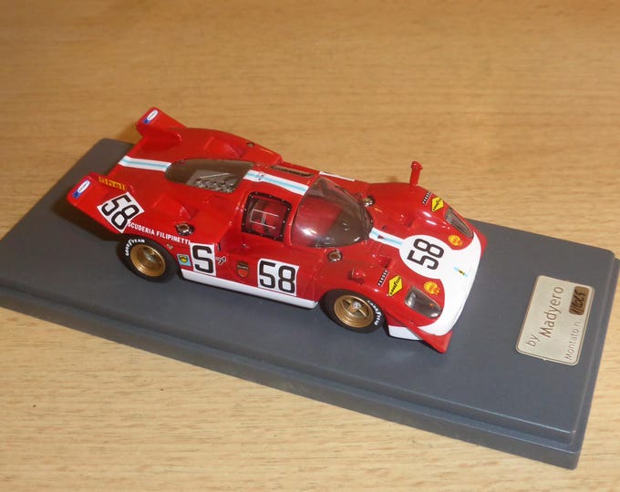 Ferrari 512S Scuderia Filipinetti 1000km Nurburgring 1970 #58 Parkes/Mueller Madyero by Remember 1:43 Factory built