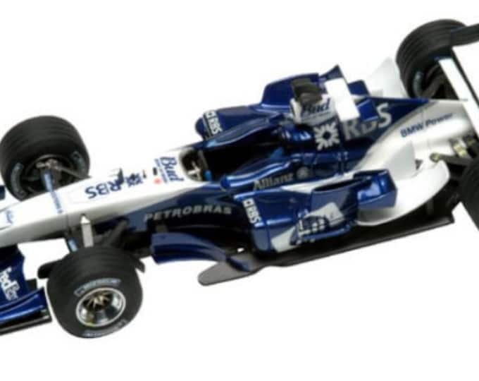 Williams - BMW FW27 Formula 1 Malaysian GP 2005 Webber or Heidfeld TAMEO Kits SLK019 1:43 to paint and to assemble