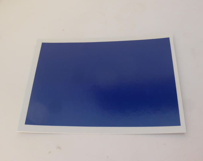 Waterslide decals sheet GLOSS VIOLET BLUE colour (cm 11.20x7.70) Interdecal production