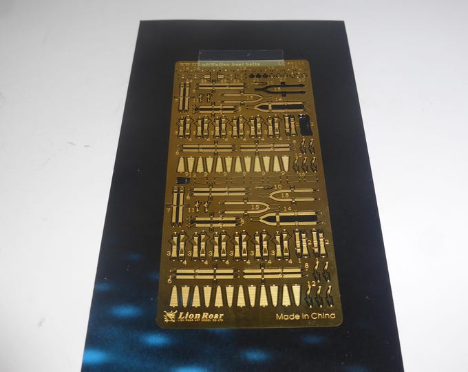 Lion Roar LE48008 WW2 Luftwaffe photoetched Seatbelts 1:48 scale see text