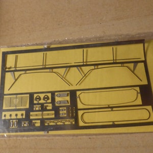 Set of photoetched parts for Lancia Fulvia HF (for diecast, kits etc) Carrara Models SP88 1:43
