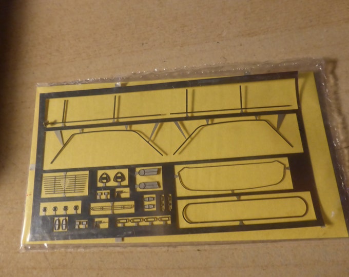 Set of photoetched parts for Lancia Fulvia HF (for diecast, kits etc) Carrara Models SP88 1:43