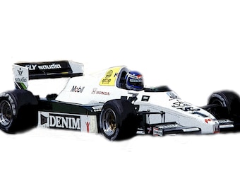 Williams Honda FW09 F.1 South African GP 1983 Rosberg or Laffite TAMEO Kits SLK119 1:43 to paint and to assemble