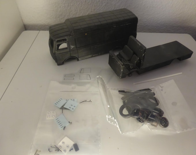 OM Fiat Iveco Serie 50 van with high roof 3D kit by Nonomologati 1:43