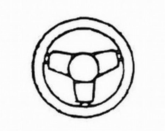 1:43 scale white metal steering wheels for Porsche road cars models mm7.50 (pack of 10) Tron SP11