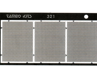 photo etched 1:43 radiators Type-B (3 pieces) Tameo FT43