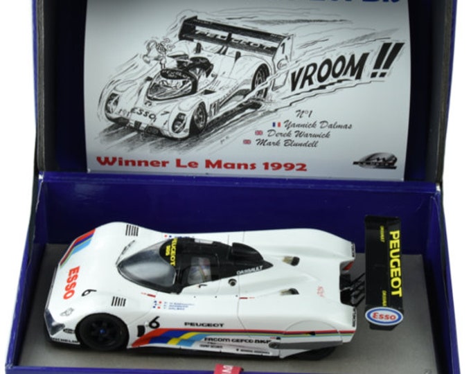 Peugeot 905 Ev1-Bis Le Mans 1992 car #5 or #6 (your choice) Le Mans Miniatures slot car 1:32 132075/5M or 132075/6M