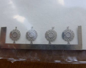 photoetched disk brakes for 1:43 scale models Carrara SP27 (pack of 4 pcs) - Disc brakes