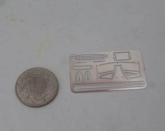 1:43 photoetched set for Ferrari spyders and other cars of the 60-70s
