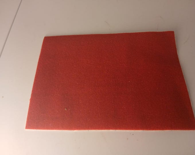 Self adhesive velvet (plush effect) for model cars interiors (floors, panels, ceilings etc) RED Tron production