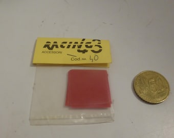 red mudflaps for rally cars (to cut) suitable to 1:43 vehicles and the like Racing43 RA40