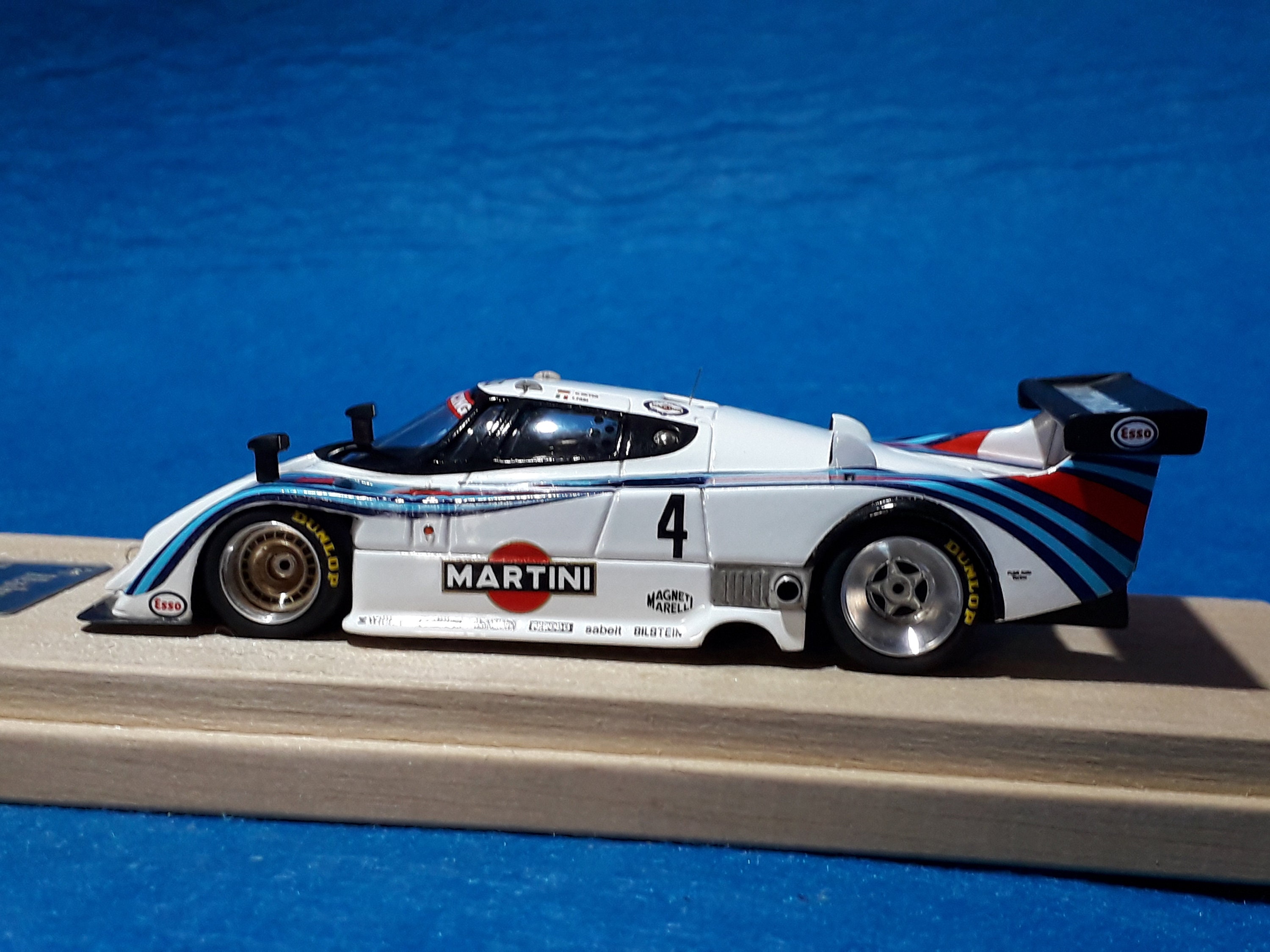 Lancia LC2 Gr.C Martini 1000km Imola 1983 winner Fabi/Heyer