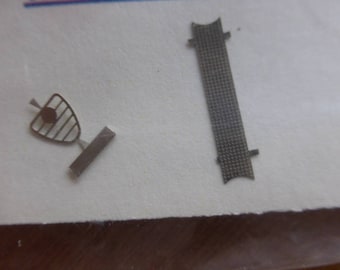 Pack of Alfa Romeo GT, GTA, Giulia etc grille and emblem + decals for 1:43 scale models Carrara Models SP40