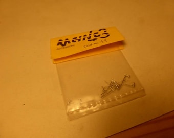 white metal gear levers for 1:43 Formula cars and Prototypes (pack of 10 pcs) Racing43 RA11