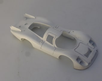 1:43 Porsche 908 LH Le Mans 1972 resin painted bodywork Graphyland production