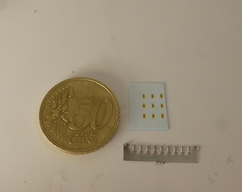 1:43 photoetched Ferrari front emblems (base frame and waterslide decal, set of 9pcs)