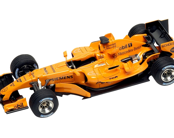 Mc Laren - Mercedes MP4/20 Formula 1 special orange test car 2006 Paffett / De La Rosa TAMEO Kits SLK029 1:43 to paint and to assemble