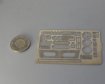 1:43 photoetched set for Ferrari 250 GTO 64 and other racing GT cars of the 60s (wipers, belts, hooks etc)