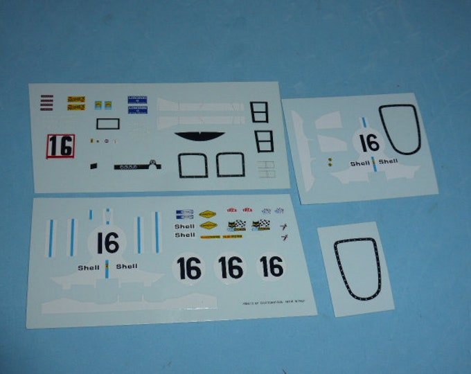 high quality 1:43 decals Ferrari 512S Scuderia Filipinetti Le Mans 1970 #16 Madyero by Remember TK34