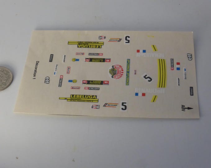 1:43 decals for Renault 5 Coupe 1979 #5
