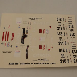 Paris Dakar Decal - Etsy