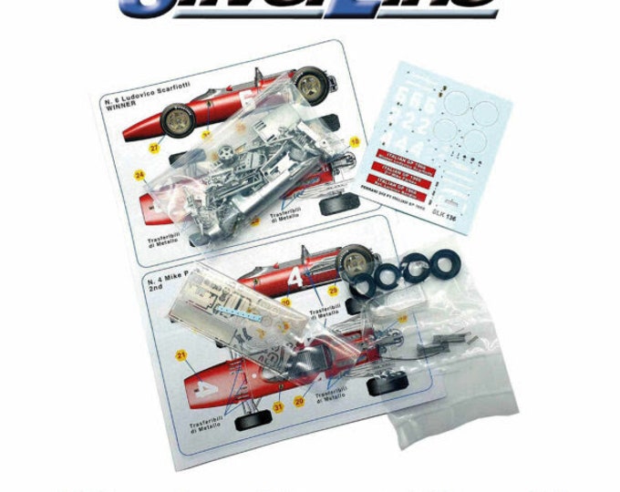 Ferrari 312 F.1 Italian GP Monza 1966 Scarfiotti, Parkes or Bandini TAMEO Kits SLK136 1:43 to paint and to assemble