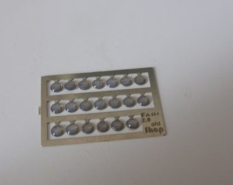 high quality photoetched+resin lights round (colour at choice) mm 2 FLFO2 for model cars and other models