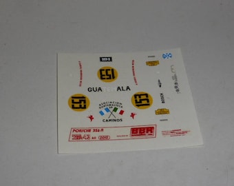 high quality 1:43 decals Porsche 356A Carrera Panamericana 1953 #153 Project43-BBR