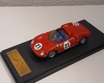 Ferrari 250P Le Mans 1963 winner Scarfiotti/Bandini Renaissance factory built 43/20 resin model 1:43