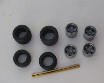 high definition wheel set for Ferrari 512BB, 365 GT4/BB etc. Remember W05 1:43